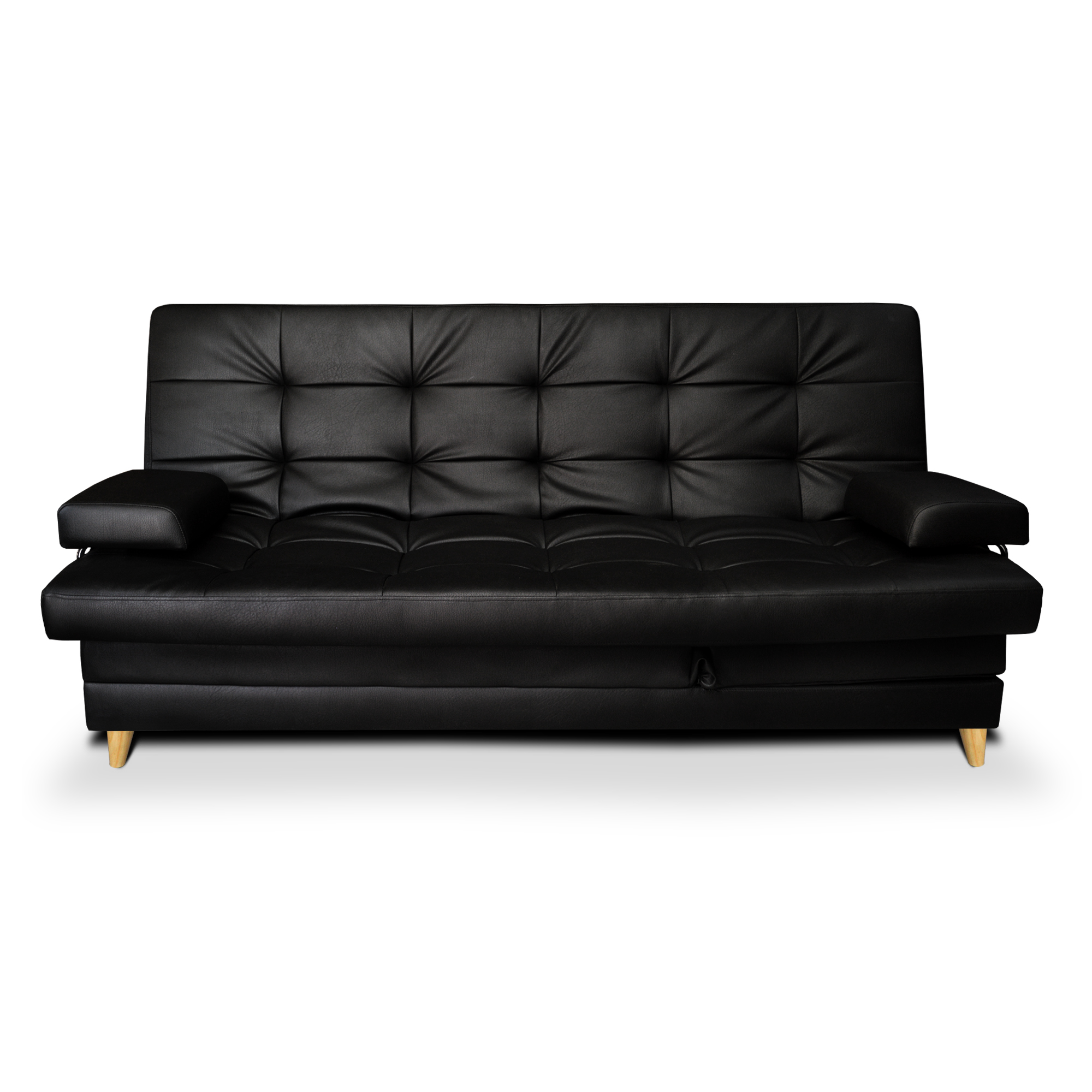Sofa Cama Suave Color Negro